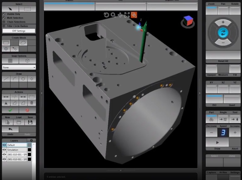 3D Import Feature on the WinMax® CNC Control