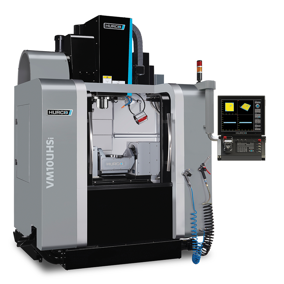 VM10UHSi - 5-Axis Integrated Trunnion Table & High Speed Machining Center - Hurco