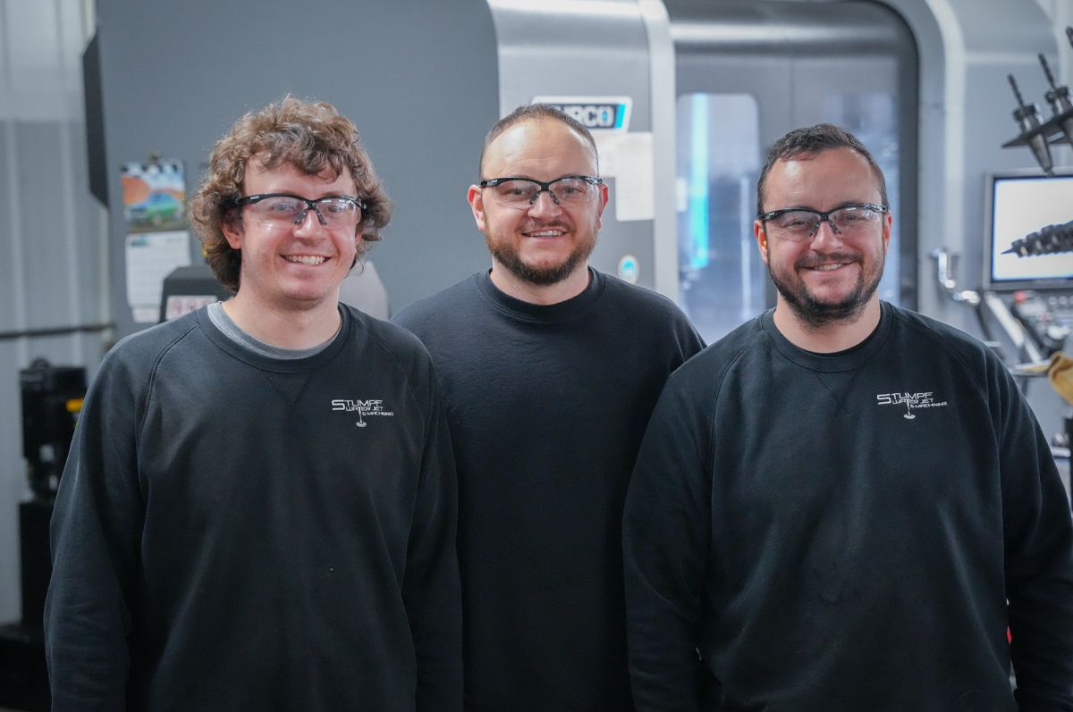 Hurco Hotshot: Stumpf Waterjet in Brillion, Wisconsin