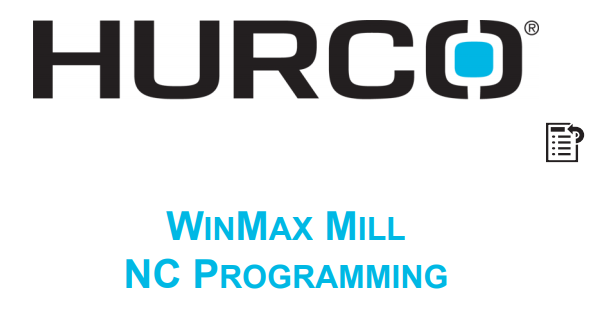 WinMax Mill NC Programming