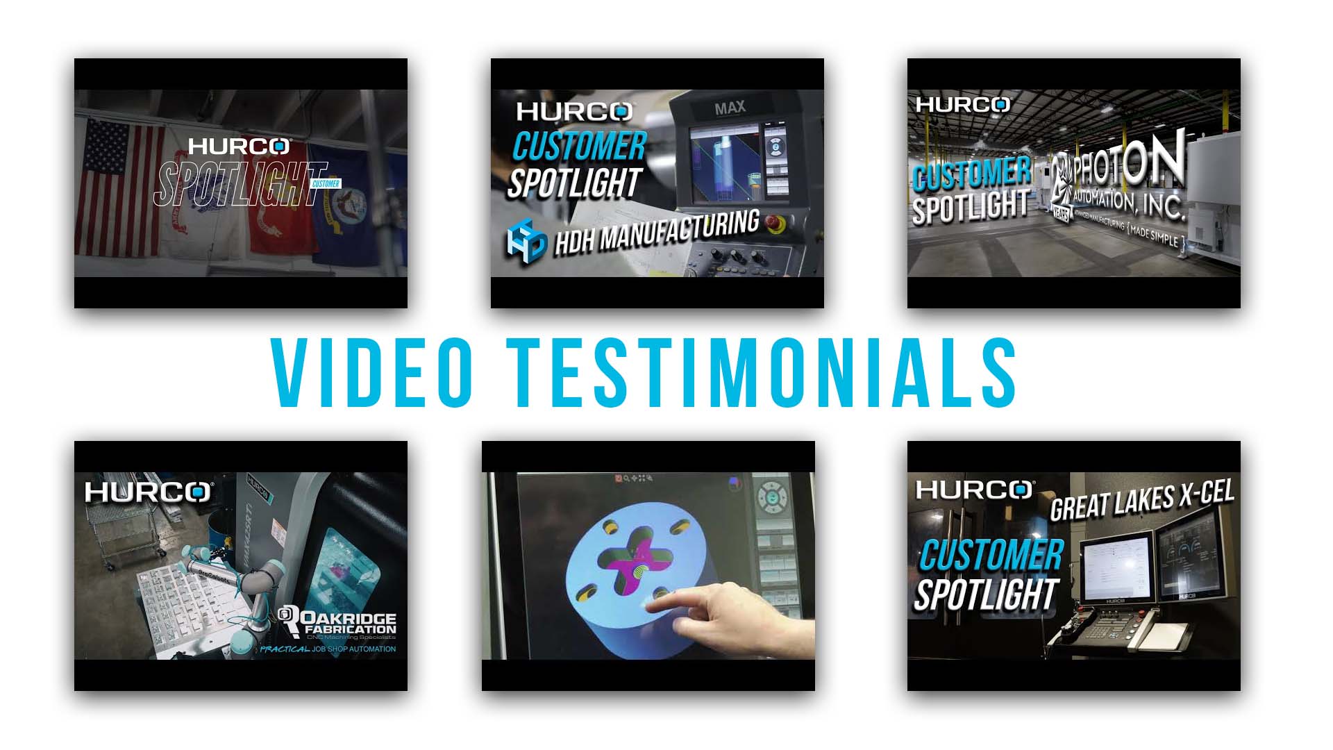 Hurco Customer Video Testimonials