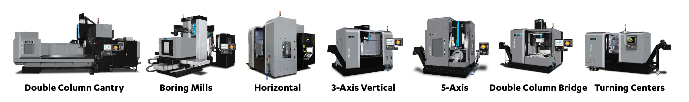 Hurco machine lineup