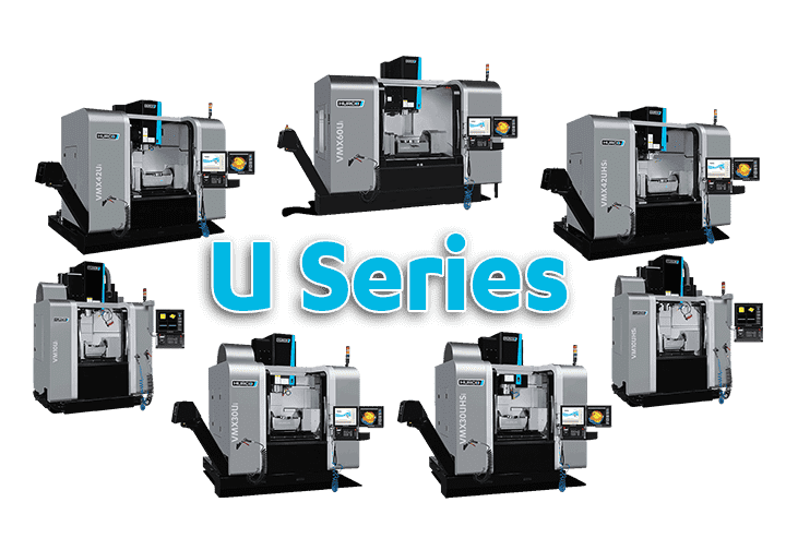  5-axis CNC Machines- hurco u series